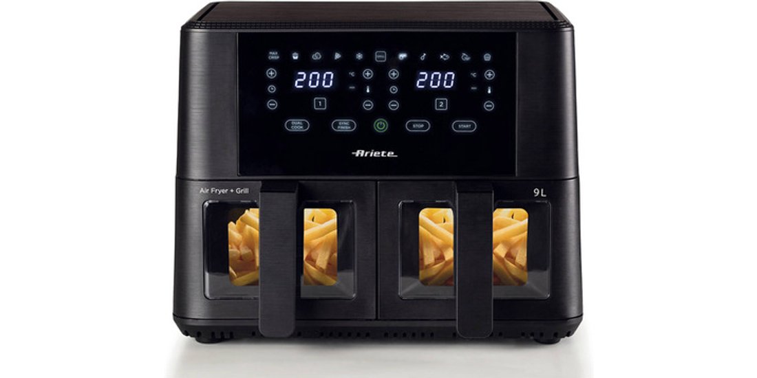 Ariete 4631 Friggitrice ad aria Doppia 9L 2400W…