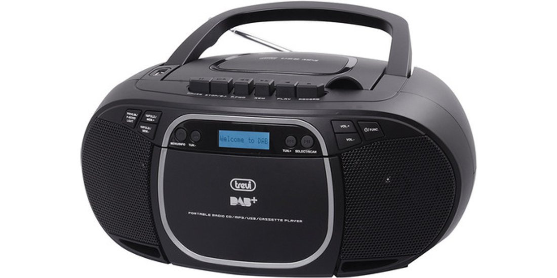 Trevi CMP 576 DAB Digitale 3 W DAB DAB+ FM Nero…