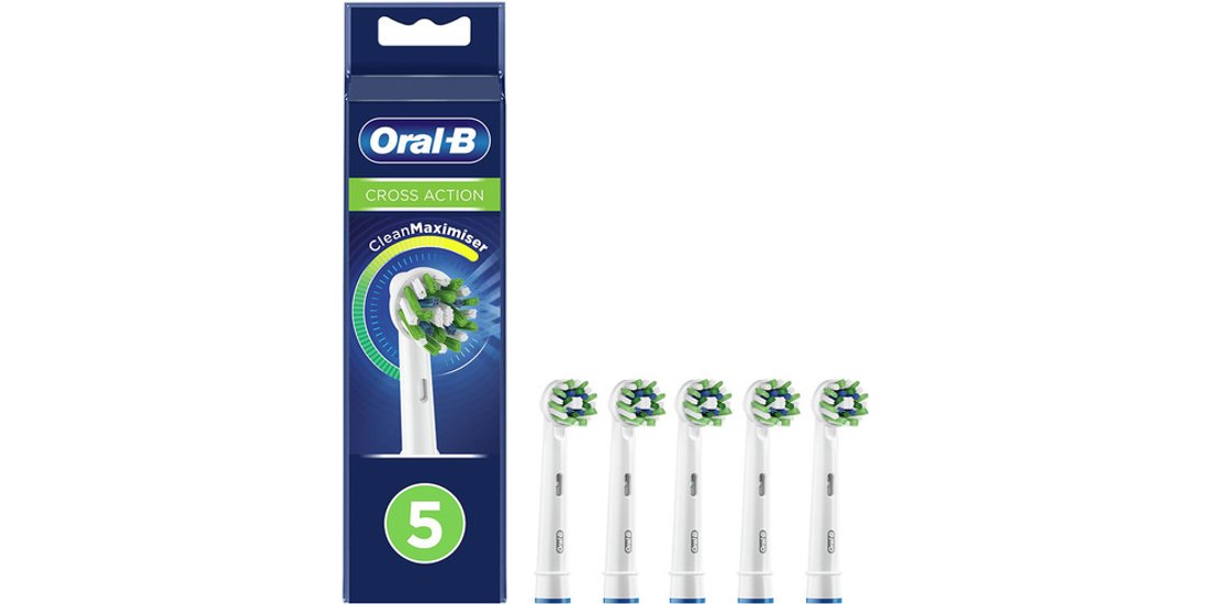 Oral-B CrossAction Testine Di Ricambio Con Tecnologia…