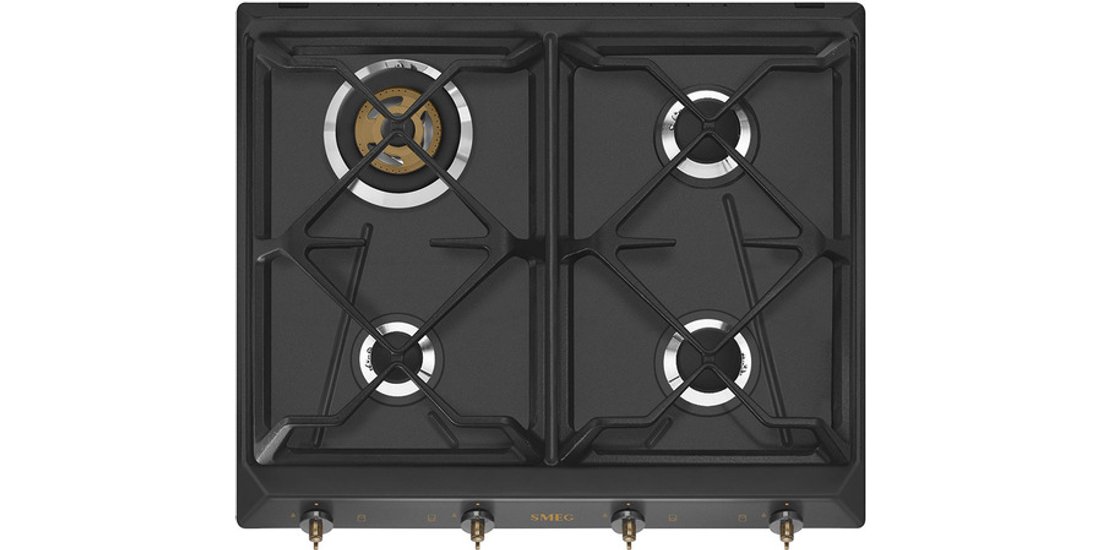 Smeg Coloniale Piano di cottura SRV864AOGH Antracite…