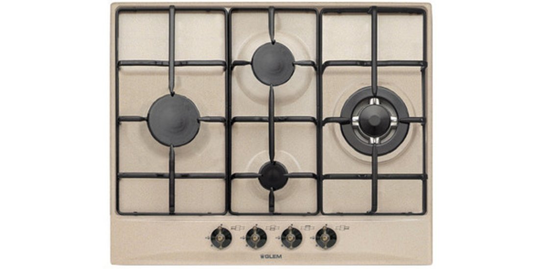 Glem Gas GT645SA piano cottura Sabbia Da incasso…