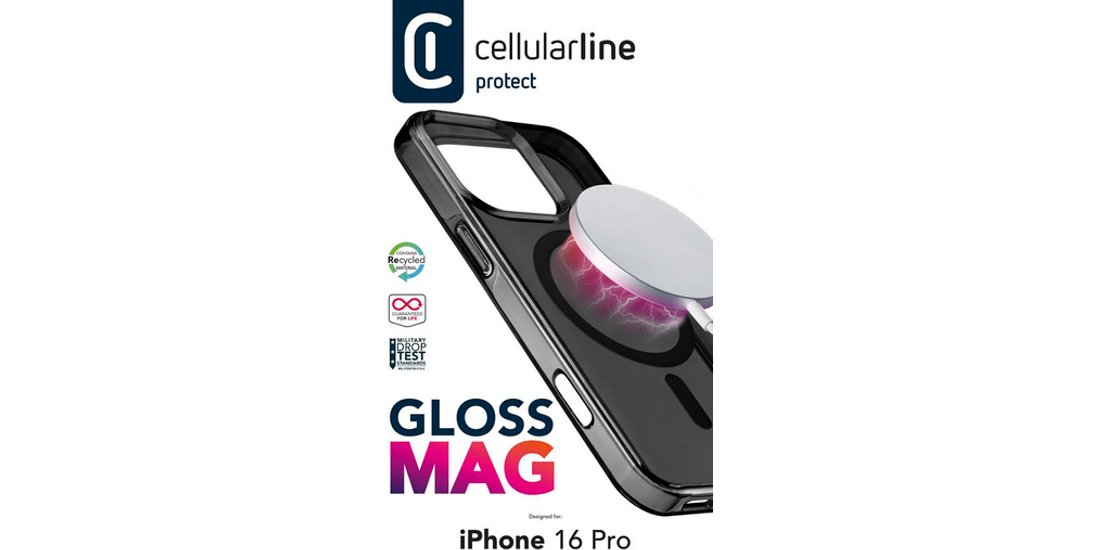 Cellularline Gloss Mag – iPhone 16 Pro Custodia…