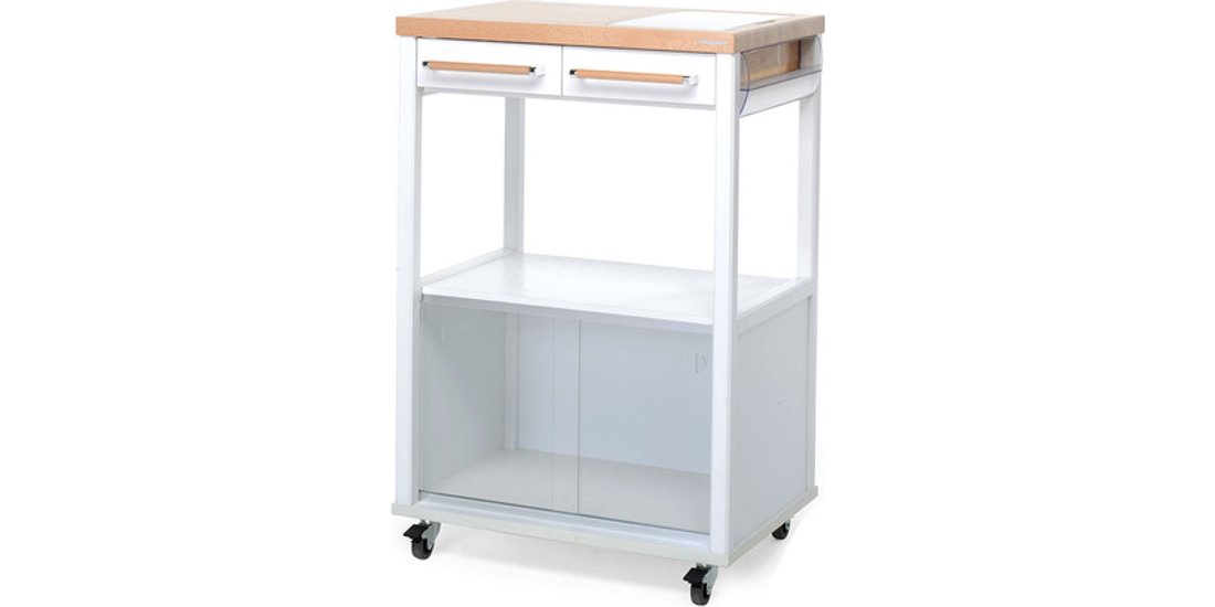Foppapedretti Carrello Benchef Bianco/naturale…