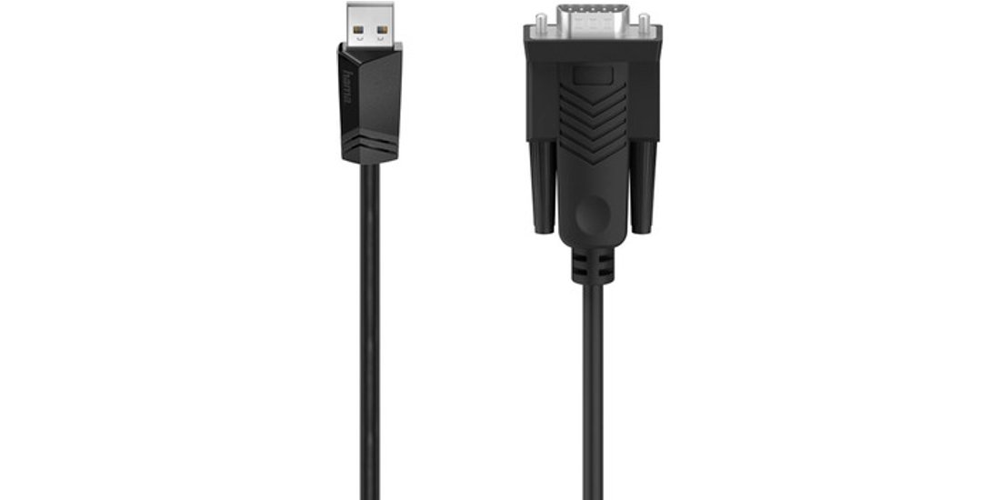 Hama Convertitore USB A/Seriale 9 pin nero