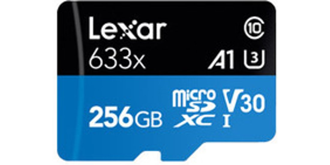 Lexar 633x 256 GB MicroSDXC UHS-I Classe 10