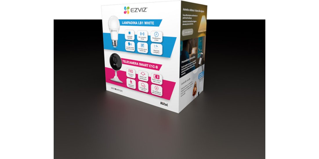 kit di sicurezza domestica intelligente EZVIZ