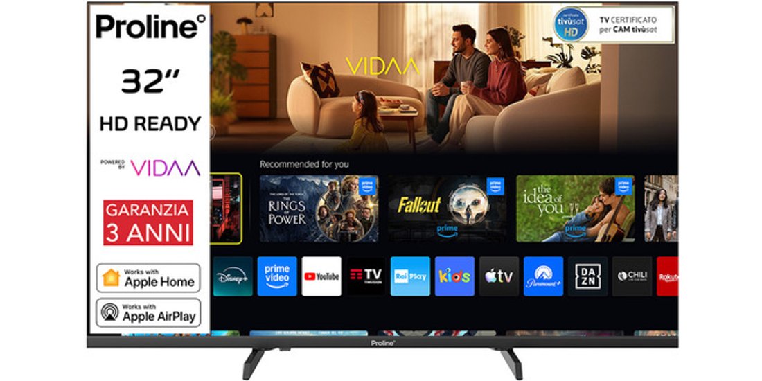 Proline PRO32M10VDA SMART TV 32” HD Sistema …