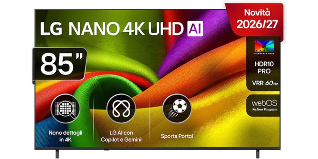 LG NANO 4K UHD AI 85 SMART TV FHD 216 m (85”) …