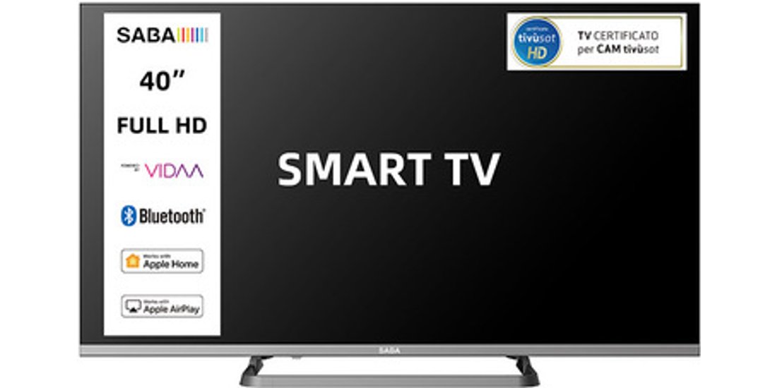 SABA SA40SM10VDA SMART TV 40” FULL HD Sistema…