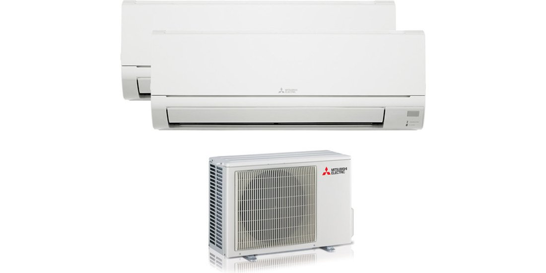 Mitsubishi Electric Dualsplit 9000+12000BTu MXZ…
