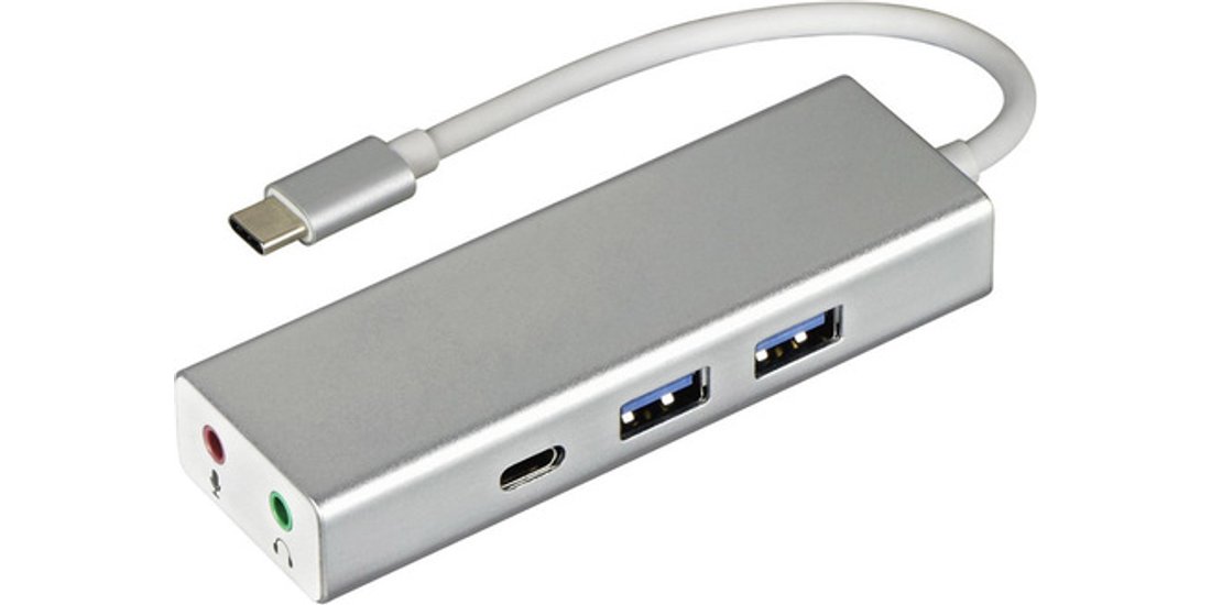 Hama HUB USB 3.1 Type C / 2 porte USB A + 1 porta…