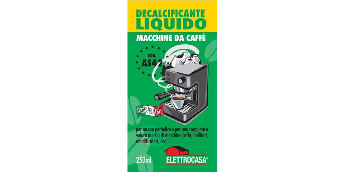 Elettrocasa Decalcificante Liquido per Caffè