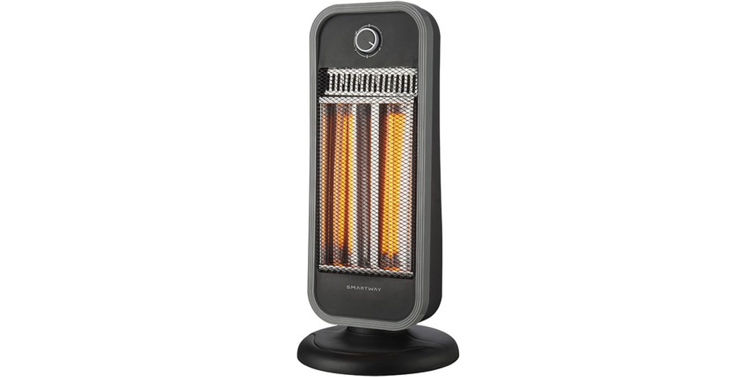 Smartway WFCH09O stufetta elettrica Interno Nero…