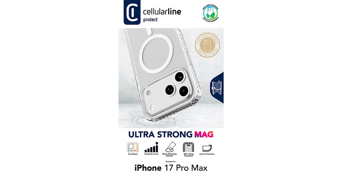 Cellularline Ultra Strong Mag – iPhone 17 Pro…