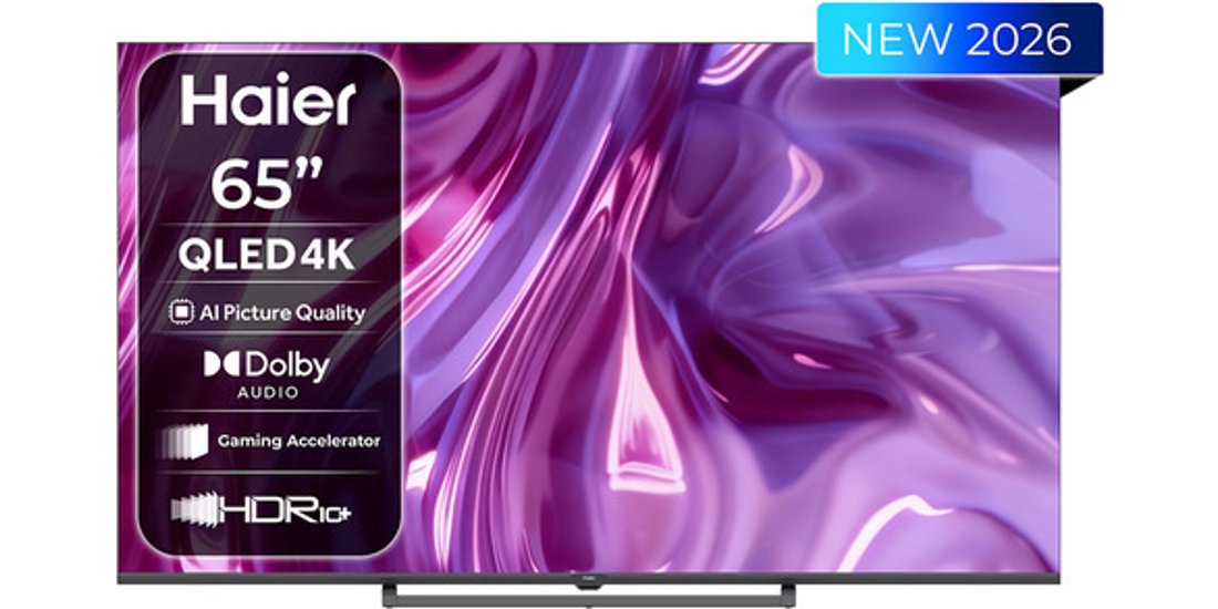 Haier H65S80GUX 1651 cm (65”) 4K Ultra HD Smart…