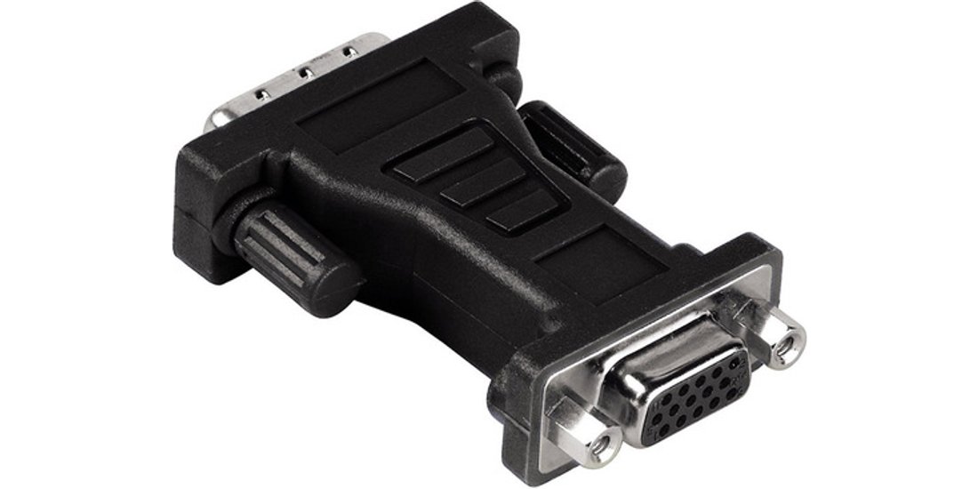 Hama Adattatore DVI-I M/VGA HDD 15 pin F 1 stella…