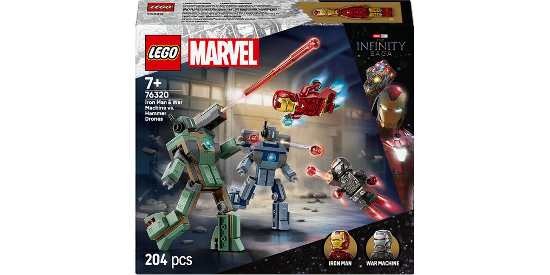 LEGO Iron Man e War Machine contro i droni di…