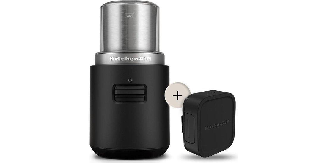 KitchenAid Macina Caffè Senza Fili con Batteria…