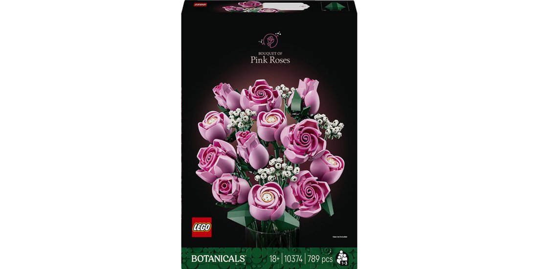LEGO Botanicals 10374 Bouquet di Rose Rosa Costruzioni…
