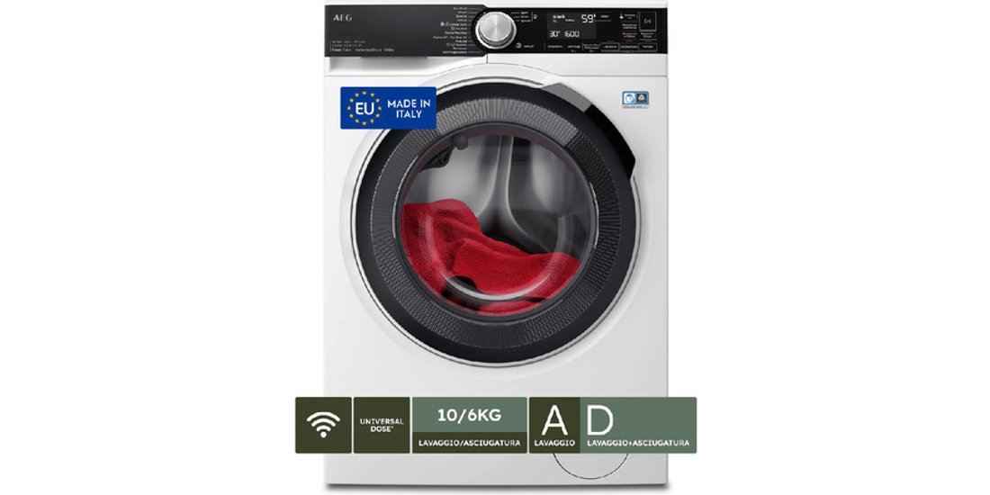 AEG Lavasciuga 10+6 Kg Classe D/A 1600 Giri MADE…