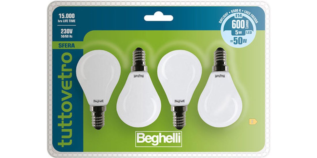 Beghelli 56388BL Lampadina a risparmio energetico…