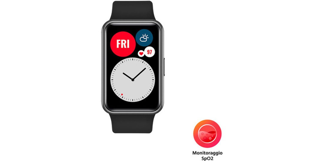 Huawei WATCH Fit 417 cm (1.64”) AMOLED 30 mm…