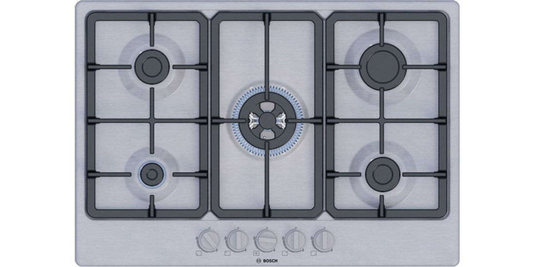 Bosch Serie 4 PGQ7B5K90 Piano cottura a gas 75…
