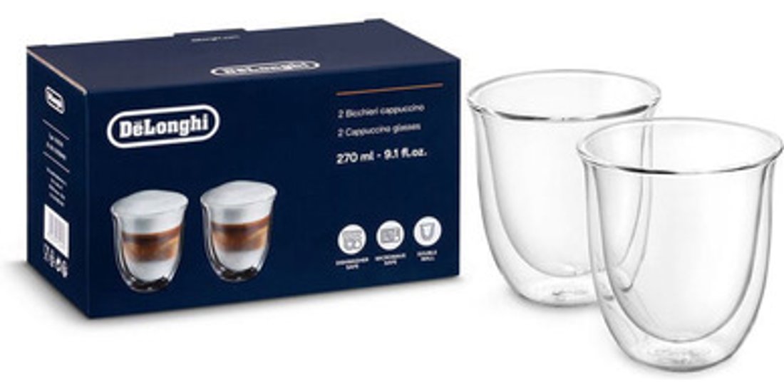 De’Longhi 5513214601 bicchiere da caffè Trasparente…