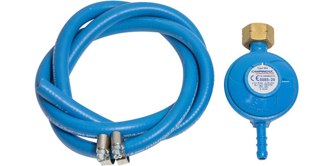 Campingaz Kit regolatore + tubo + fascette per…