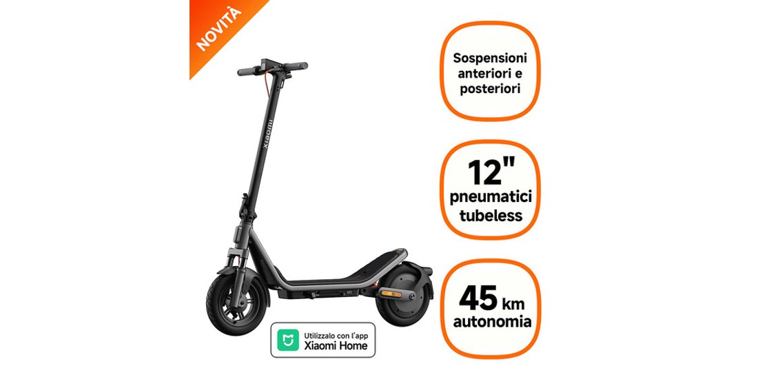 Xiaomi Scooter 6 Nero 20 km/h 10 Ah