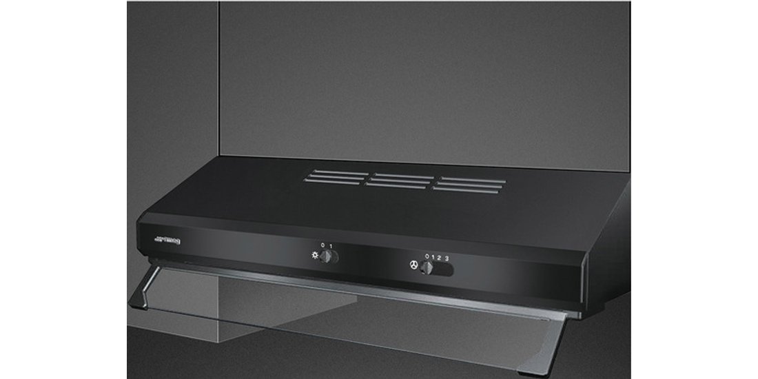Smeg KSEC61NE3 cappa aspirante Incassato Nero…