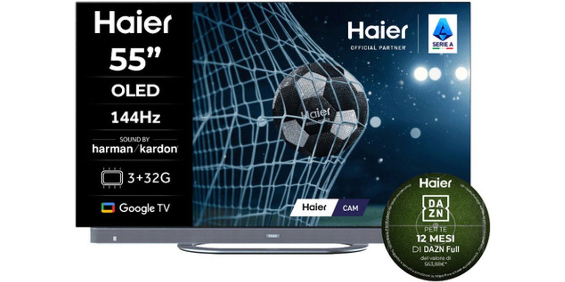 Haier Smart TV 55” H55C95EUX OLED 4K