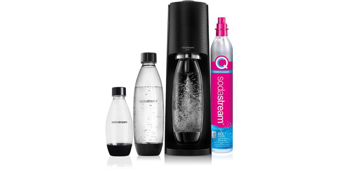 SodaStream Terra Nero Value Pack Metallo Plastica…