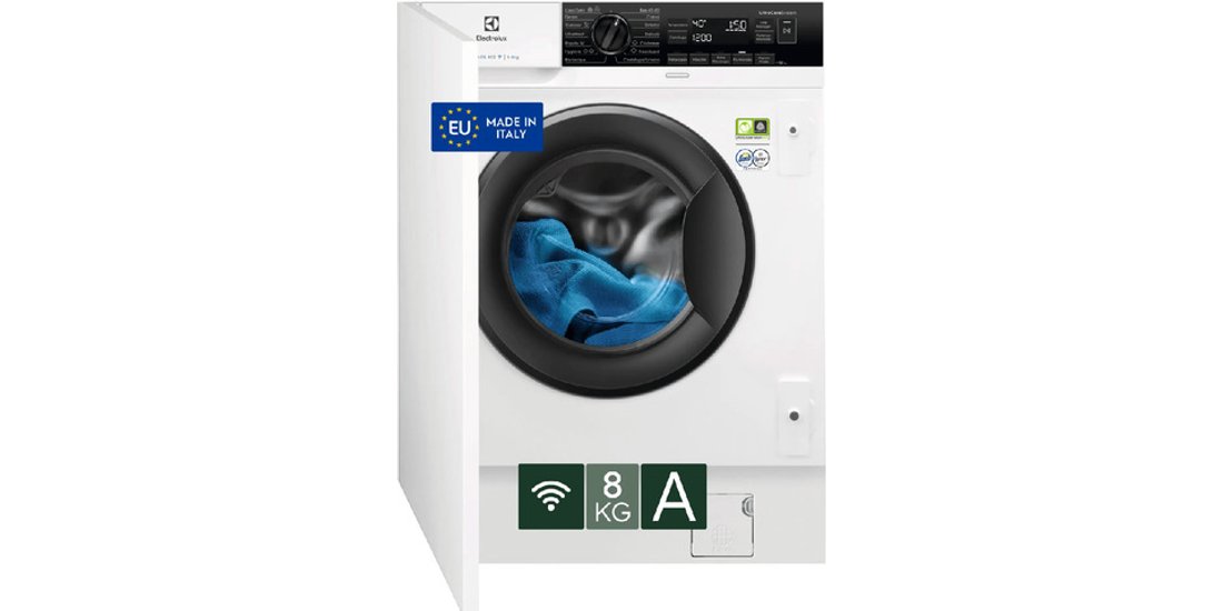 Electrolux Lavatrice Incasso Wm 8 Kg Classe A…