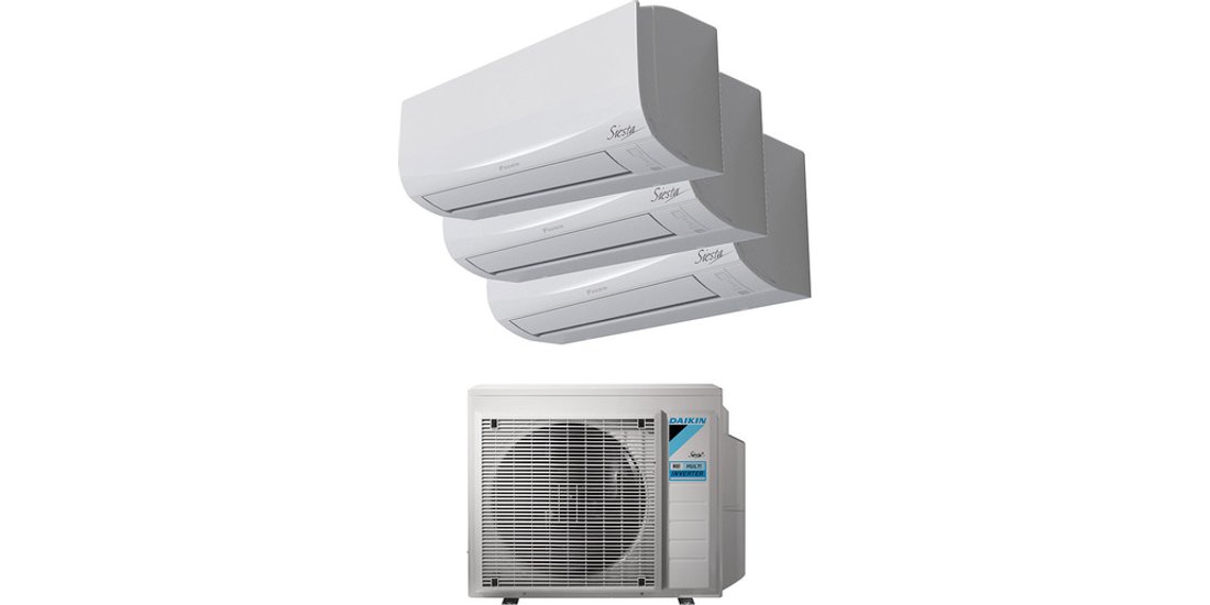 Daikin Trialsplit 9000+9000+12000BTu