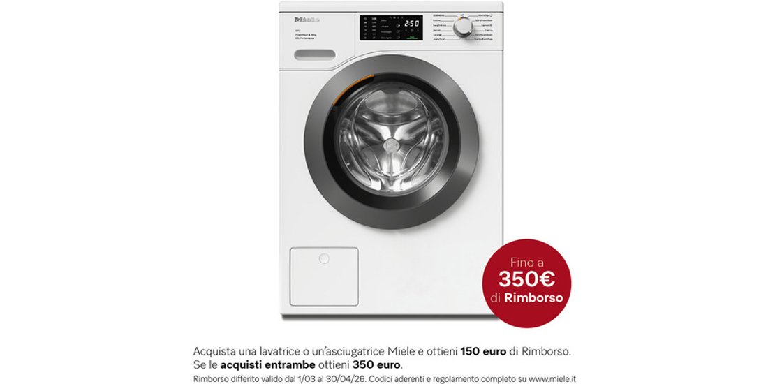 Miele WCK360 WCS lavatrice Caricamento frontale…