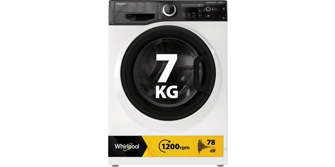 Whirlpool WSB 726 K IT 7kg classe A Bianco Inverter…
