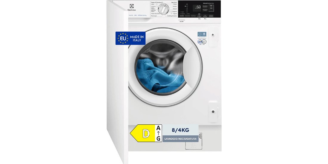 Electrolux Lavatrice Incasso Wd 7+4 Kg Classe…
