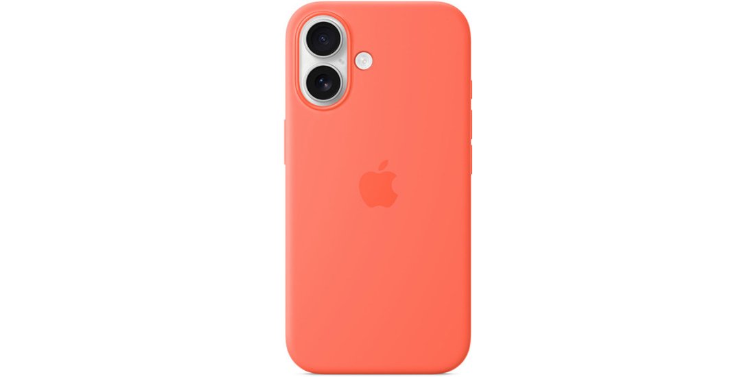 Apple Custodia MagSafe in silicone per iPhone…