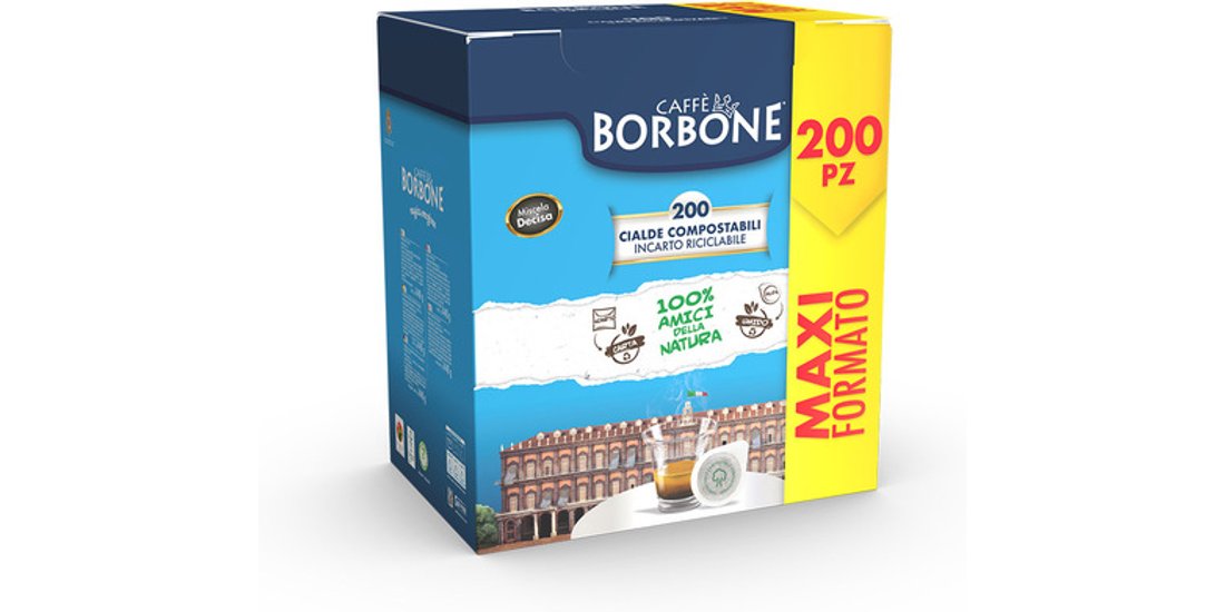 Caffè Borbone 44BNERADECISA200PZ Cialde …