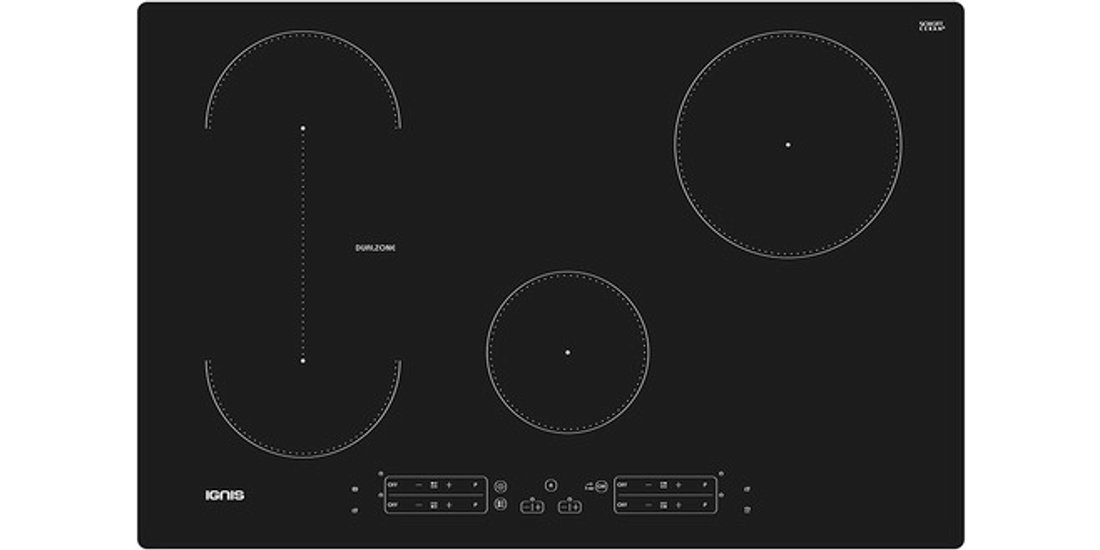 Ignis GB 29B77 NE Nero Da incasso 77 cm Piano…
