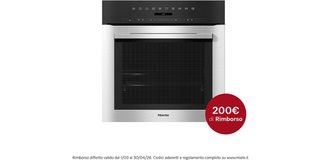Miele H 7164 B 76 L Nero Acciaio inox