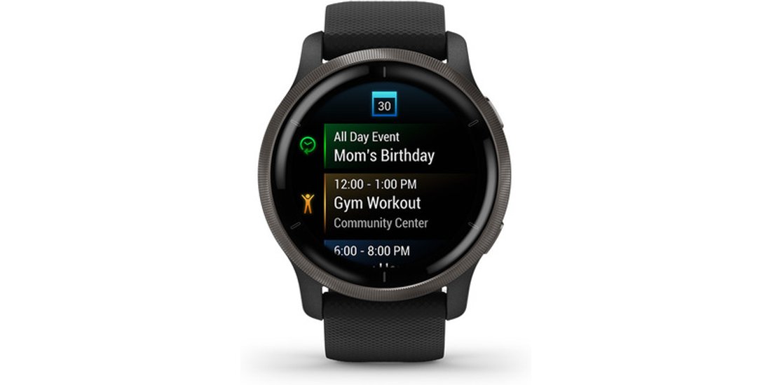 Garmin Venu 2 33 cm (1.3”) AMOLED 45.4 mm Digitale…