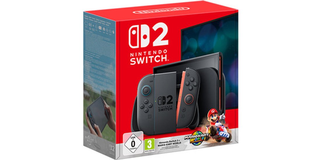 Nintendo Switch 2 + Mario Kart World console …