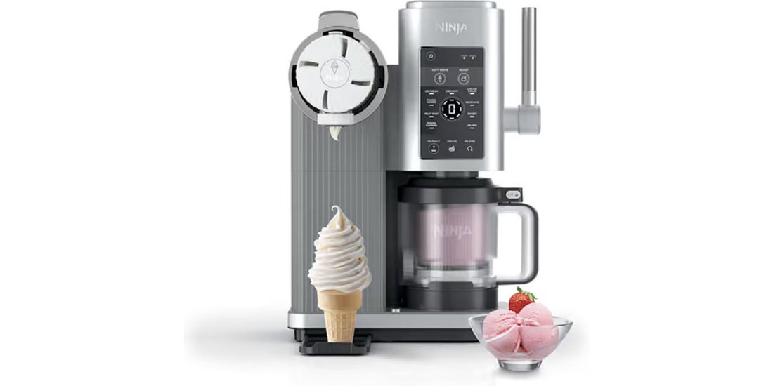 Ninja Gelatiera CREAMi Scoop & Swirl NC701EU