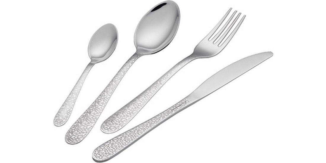 Eme Posaterie Arabesque set di posate 24 pz Acciaio…