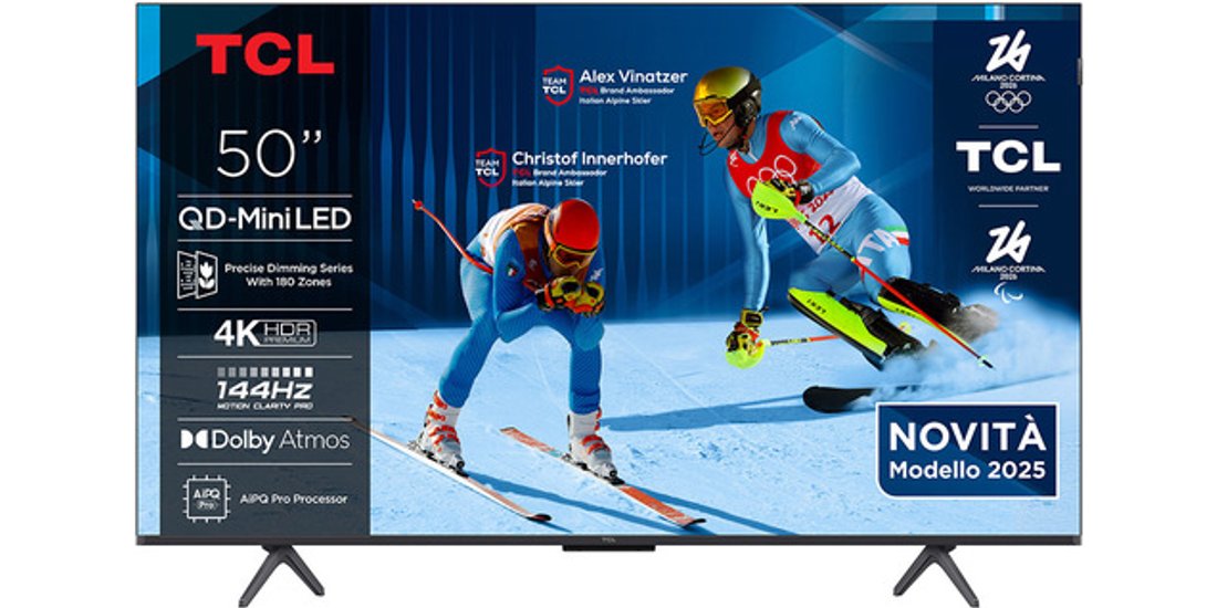 TCL C6K Serie Smart TV QD-MiniLED 4K 50” 50C6K…