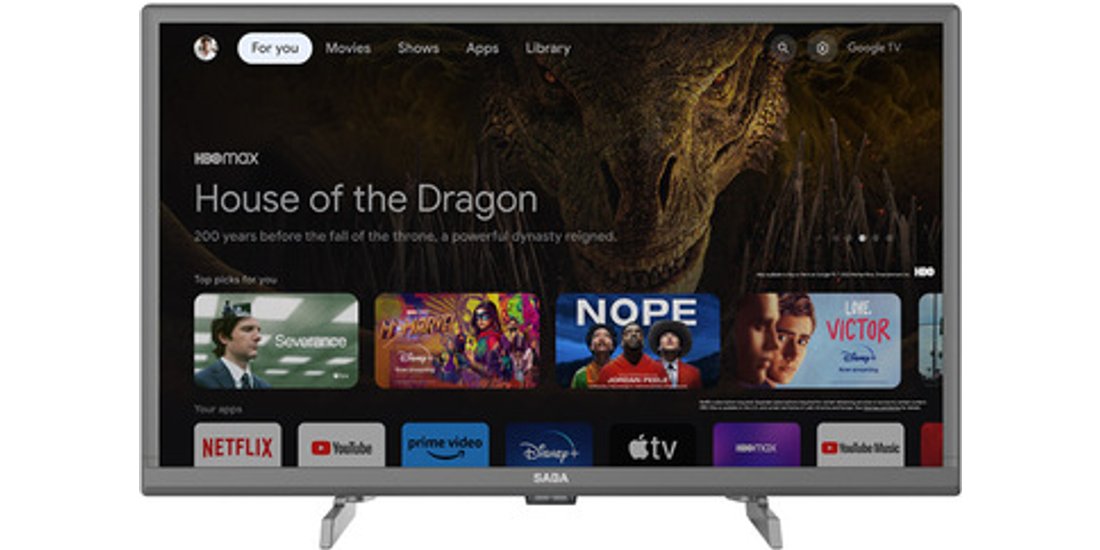 SABA SA24S78GTV TV 61 cm (24”) HD Smart TV Wi…