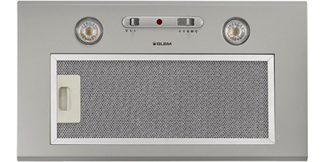 Glem Gas GHF527SI cappa aspirante Integrato Argento…