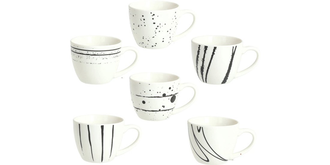 Joia Home IR685S16251A Confezione 6 tazze caffè…